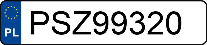 Numer rejestracyjny PSZ 99320 posiada BMW 330D - PSZ99320 Numer rejestracyjny PSZ 99320 posiada BMW 330D - PSZ99320