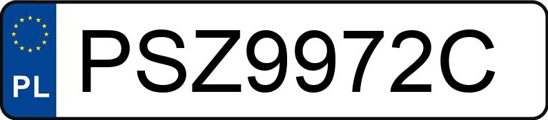 Numer rejestracyjny PSZ 9972C posiada VOLKSWAGEN GOLF - PSZ9972C Numer rejestracyjny PSZ 9972C posiada VOLKSWAGEN GOLF - PSZ9972C