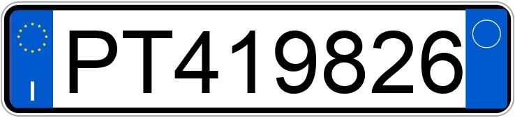 Numer rejestracyjny PT419826 posiada FORD Fiesta 3a serie