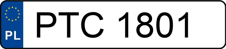 Numer rejestracyjny PTC 1801 posiada SIMSON Skutery S 53 - PTC1801