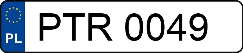 Numer rejestracyjny PTR 0049 posiada Romet Ogar 205 - PTR0049 Numer rejestracyjny PTR 0049 posiada Romet Ogar 205 - PTR0049