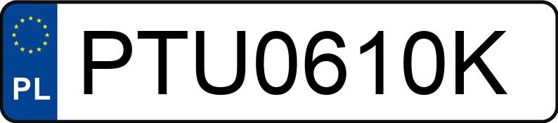 Numer rejestracyjny PTU 0610K posiada VOLKSWAGEN Passat GP 1.9 TDI MR`00 E3 Comfortline - PTU0610K