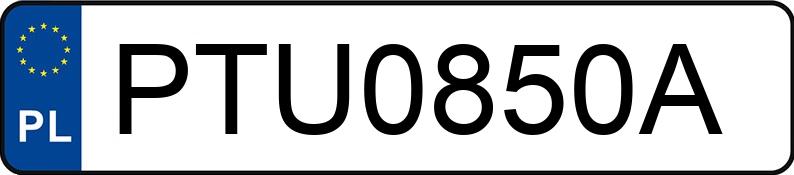 Numer rejestracyjny PTU 0850A posiada CITROEN C3 - PTU0850A Numer rejestracyjny PTU 0850A posiada CITROEN C3 - PTU0850A
