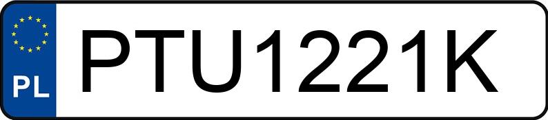 Numer rejestracyjny PTU 1221K posiada PEUGEOT 408 - PTU1221K
