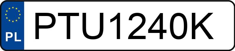 Numer rejestracyjny PTU 1240K posiada MERCEDES-BENZ C220 - PTU1240K