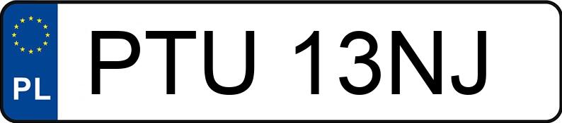 Numer rejestracyjny PTU 13NJ posiada OPEL Calibra 2.0 Turbo AWD - PTU13NJ