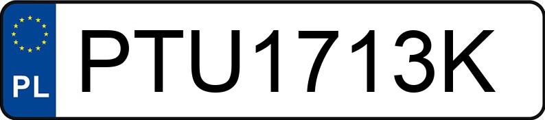 Numer rejestracyjny PTU 1713K posiada IVECO DAILY 70C17 - PTU1713K Numer rejestracyjny PTU 1713K posiada IVECO DAILY 70C17 - PTU1713K
