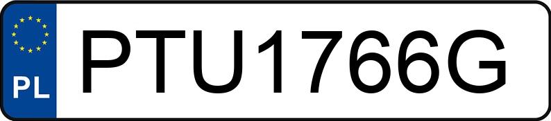 Numer rejestracyjny PTU 1766G posiada ALFA ROMEO GIULIETTA - PTU1766G Numer rejestracyjny PTU 1766G posiada ALFA ROMEO GIULIETTA - PTU1766G