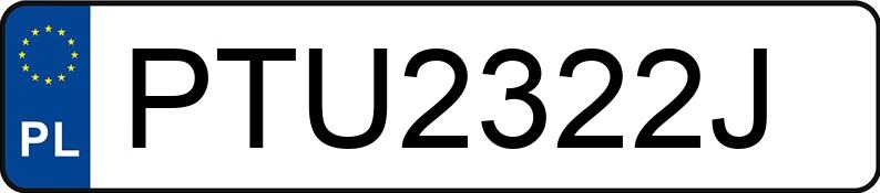 Numer rejestracyjny PTU 2322J posiada BMW X3 Diesel MR`10 E5 F25 sDrive18d - PTU2322J