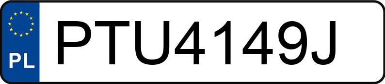 Numer rejestracyjny PTU4149J posiada BMW 316i Kat. MR`98 E46 316i Kat. MR`98 E46