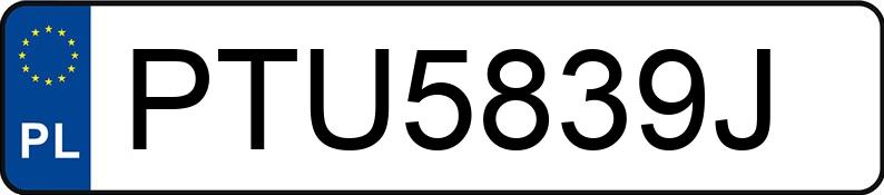 Numer rejestracyjny PTU 5839J posiada VOLKSWAGEN Polo III 1.0 MR`99 E2 GP Comfortline - PTU5839J