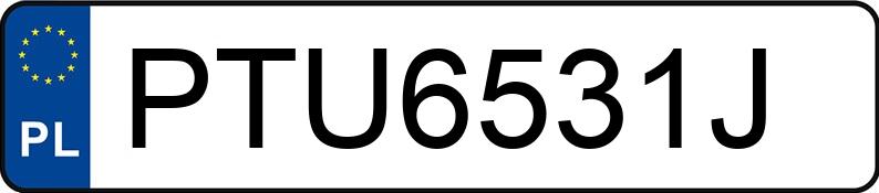 Numer rejestracyjny PTU 6531J posiada AUDI A4 AVANT - PTU6531J