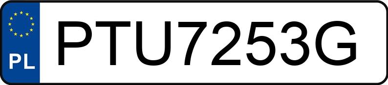 Numer rejestracyjny PTU 7253G posiada PEUGEOT 307 - PTU7253G Numer rejestracyjny PTU 7253G posiada PEUGEOT 307 - PTU7253G