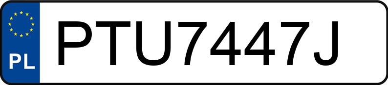 Numer rejestracyjny PTU 7447J posiada VOLKSWAGEN T-CROSS - PTU7447J Numer rejestracyjny PTU 7447J posiada VOLKSWAGEN T-CROSS - PTU7447J