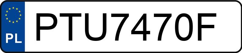 Numer rejestracyjny PTU7470F posiada BMW Seria 5 520i Kat. MR`01 E39