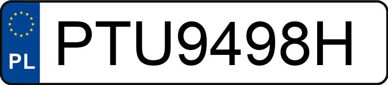 Numer rejestracyjny PTU 9498H posiada ALFA ROMEO ALFA GIULIETTA - PTU9498H Numer rejestracyjny PTU 9498H posiada ALFA ROMEO ALFA GIULIETTA - PTU9498H
