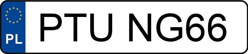 Numer rejestracyjny PTU NG66 posiada CITROEN C4 PICASSO - PTUNG66