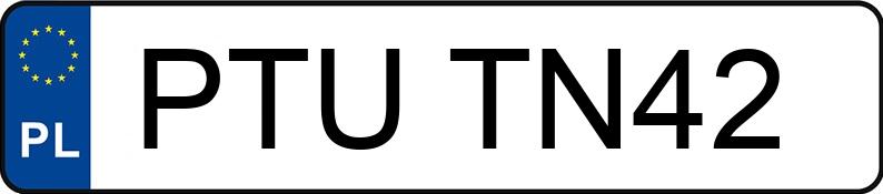 Numer rejestracyjny PTU TN42 posiada URSUS C 360 - PTUTN42