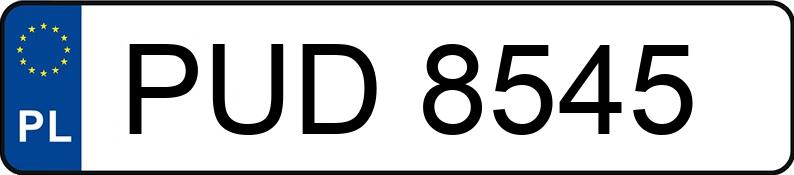 Numer rejestracyjny PUD 8545 posiada SEAT CORDOBA - PUD8545 Numer rejestracyjny PUD 8545 posiada SEAT CORDOBA - PUD8545