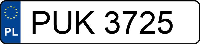 Numer rejestracyjny PUK 3725 posiada DAEWOO-FSO MOTOR LANOS 1,5 SE KAT - PUK3725