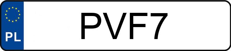 Numer rejestracyjny PVF 7 posiada AUSTIN-HEALEY SPRITE MK II - PVF7