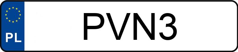 Numer rejestracyjny PVN 3 posiada BMW 335i Coupe MR`06 E4 E92 335i Coupe MR`06 E4 E92 - PVN3