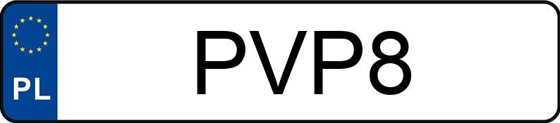 Numer rejestracyjny PVP 8 posiada DODGE Journey MR`12 SXT - PVP8