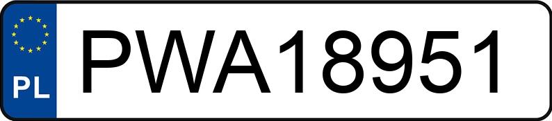 Numer rejestracyjny PWA 18951 posiada OPEL GRANDLAND X - PWA18951 Numer rejestracyjny PWA 18951 posiada OPEL GRANDLAND X - PWA18951