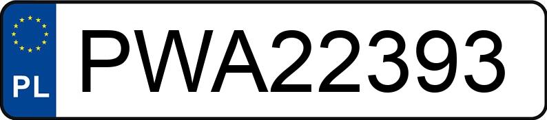 Numer rejestracyjny PWA 22393 posiada SKODA Fabia II 1.2 MR`07 E4 HTP Fun - PWA22393 Numer rejestracyjny PWA 22393 posiada SKODA Fabia II 1.2 MR`07 E4 HTP Fun - PWA22393