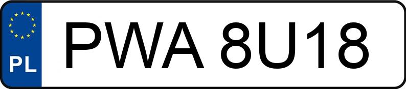 Numer rejestracyjny PWA 8U18 posiada RENAULT Megane II 1.5 dCi MR`02 E3 Luxe Dynamique - PWA8U18