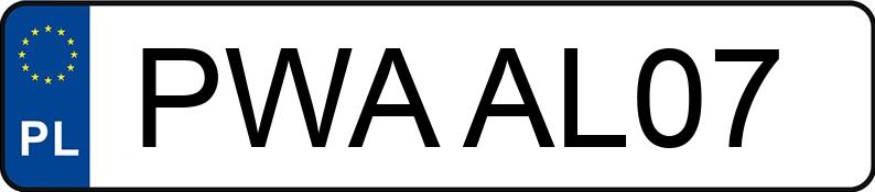 Numer rejestracyjny PWA AL07 posiada CITROEN Xsara Picasso 1.8 16V Kat. MR`99 E3 Exclusive - PWAAL07