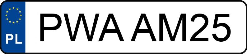 Numer rejestracyjny PWA AM25 posiada OPEL Astra II 1.7 DTI MR`98 Eco Base - PWAAM25