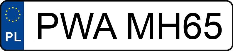 Numer rejestracyjny PWA MH65 posiada RENAULT 370 Premium Route E3 18.0t HR 370.18 - PWAMH65