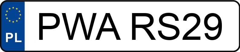 Numer rejestracyjny PWA RS29 posiada PEUGEOT Partner II Tepee 1.6 HDI MR`08 E4 VTC 110 - PWARS29