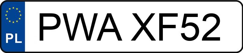 Numer rejestracyjny PWA XF52 posiada MERCEDES-BENZ A 160 Kat. MR`97 168 Avantgarde - PWAXF52