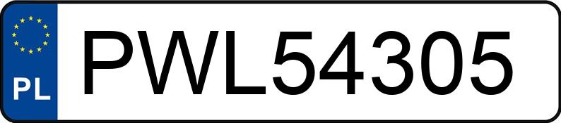 Numer rejestracyjny PWL 54305 posiada AUDI A4 Avant 2.6 Kat. B5 Aut. - PWL54305