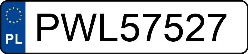 Numer rejestracyjny PWL 57527 posiada PEUGEOT 407 - PWL57527