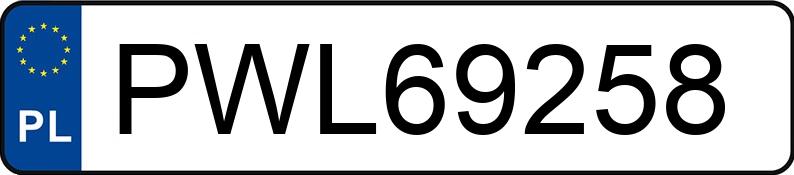 Numer rejestracyjny PWL 69258 posiada VOLKSWAGEN PASSAT - PWL69258 Numer rejestracyjny PWL 69258 posiada VOLKSWAGEN PASSAT - PWL69258