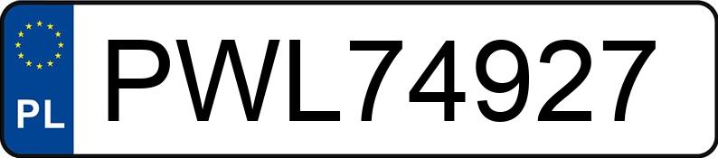 Numer rejestracyjny PWL 74927 posiada FORD Focus 1.6 MR`08 E4 Trend - PWL74927