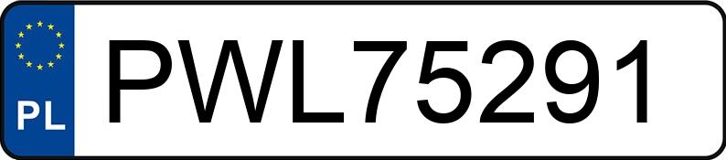 Numer rejestracyjny PWL 75291 posiada VOLKSWAGEN ARTEON - PWL75291