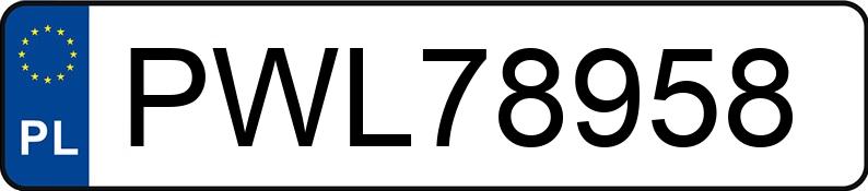 Numer rejestracyjny PWL 78958 posiada IRISBUS CROSSWAY - PWL78958