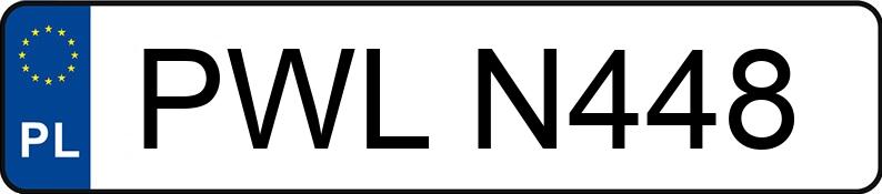Numer rejestracyjny PWL N448 posiada URSUS C 360 - PWLN448