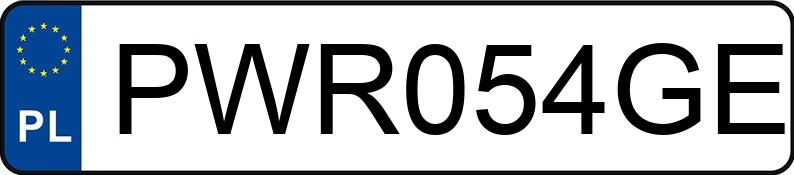 Numer rejestracyjny PWR 054GE posiada BMW 525 D - PWR054GE Numer rejestracyjny PWR 054GE posiada BMW 525 D - PWR054GE