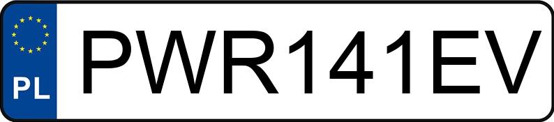 Numer rejestracyjny PWR 141EV posiada BMW 346 - PWR141EV