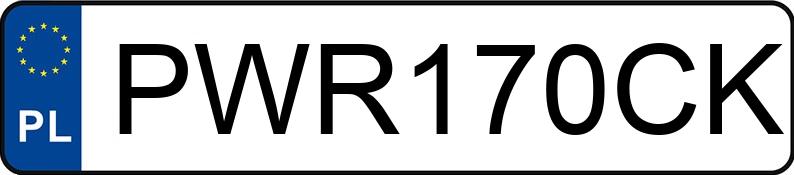 Numer rejestracyjny PWR 170CK posiada BMW 318 D - PWR170CK