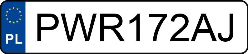 Numer rejestracyjny PWR 172AJ posiada FIAT SEDICI - PWR172AJ Numer rejestracyjny PWR 172AJ posiada FIAT SEDICI - PWR172AJ