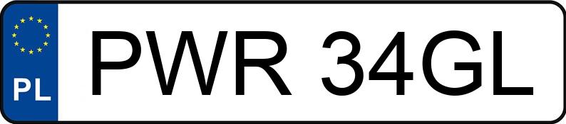 Numer rejestracyjny PWR 34GL posiada OPEL OMEGA KOMBI - PWR34GL