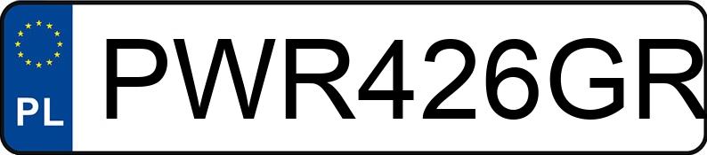 Numer rejestracyjny PWR 426GR posiada PEUGEOT 308 - PWR426GR