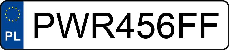 Numer rejestracyjny PWR 456FF posiada MERCEDES-BENZ GLK 350 CDI MR`12 E5 X204 GLK 350 CDI MR`12 E5 X204 - PWR456FF