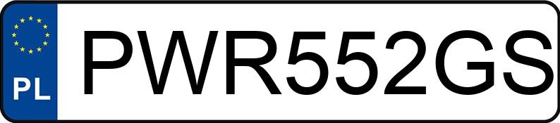 Numer rejestracyjny PWR 552GS posiada PEUGEOT 308 1.6 MR`07 E4 Trendy 120 - PWR552GS